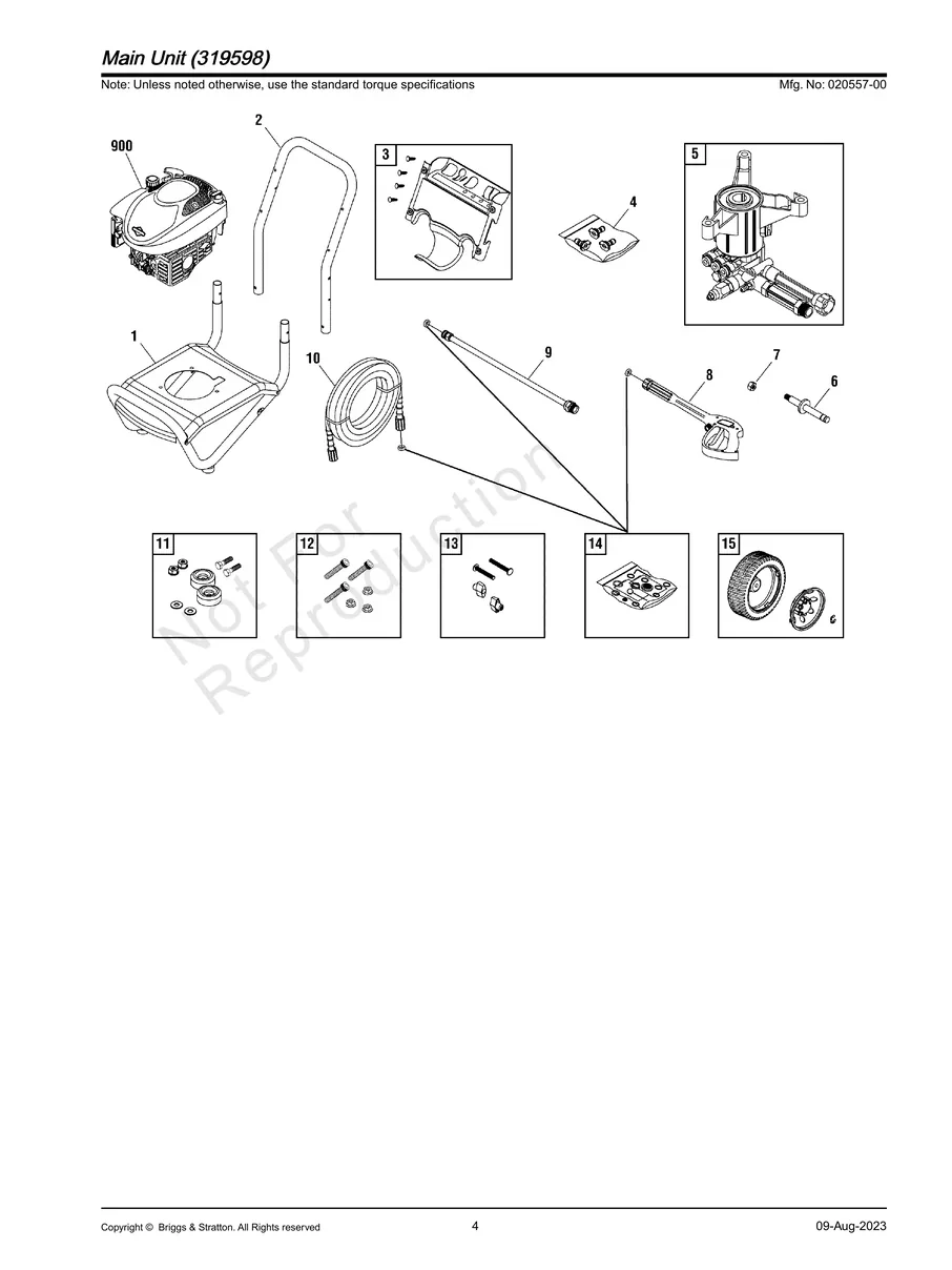 BRIGGS AND STRATTON, 020557-00, IPL.4